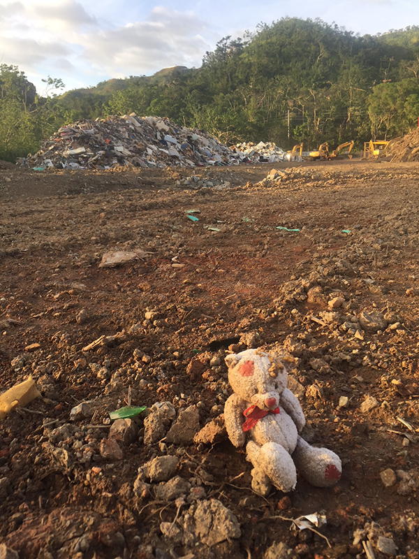 Clean up happening in Rincon. Clean up happening in Rincon.